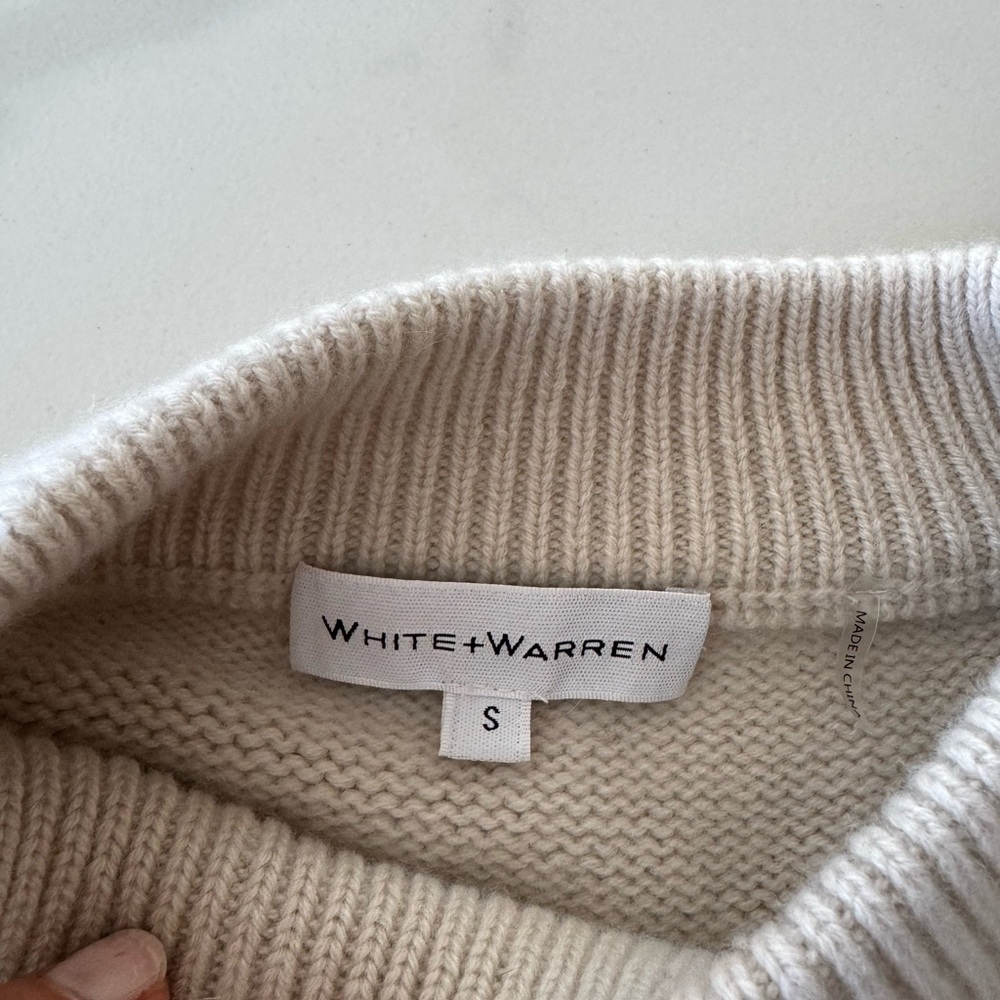 Women's Cream Sweater - Picture 4 of 5